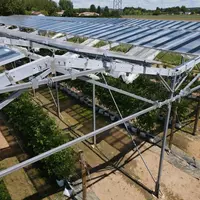 Démonstrateur agrivoltaïque du site Invenio de Sainte-Livrade-sur-Lot.