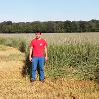 Baptiste Lamelot, agriculteur à Vornay (Cher)"Mes 50 hectares de méteil (orge, triticale, seigle) sont fertilisés uniquement avec des digestats au sem