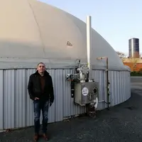 Francis Chiron : "Notre méthaniseur est alimenté par des productions végétales, qui ont remplacé notamment les graisses d'industries agroalimentaires