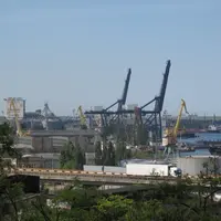 Port d'Odessa en Ukraine. Les exportations ukrainiennes de blé tendre ont plus que doublé en quelques années, un rythme également constaté au départ d