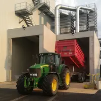 Nouveau silo de Biocer dans l'Eure. Avec une collecte qui double tous les cinq ans, les organismes économiques doivent adapter leur infrastructure de