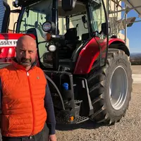 Fabrice Monnery. "Le pilotage de la fertilisation et de l'irrigation me permet de gagner énormément en rendement." © C. Baudart