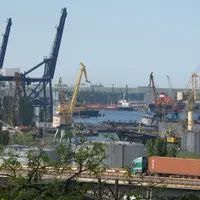 Port d'Odessa, en Ukraine. Russie et Ukraine couvrent à elles deux le tiers des exportations de blé et d'orge de la planète, ce qui fait craindre de g