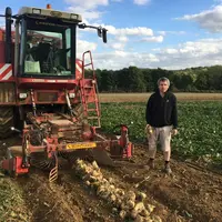 Jean-François Langlet, agriculteur à Vauxbuin (Aisne)"L’azote et le phosphore restants après betterave sont minéralisés dans la durée et profitent au