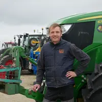 Jérémy Faucheux, agriculteur et co-gérant de l’ETA JMA Travaux agricoles en Eure-et-Loir