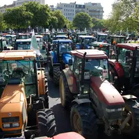 Manifestation d'agriculteurs à Paris