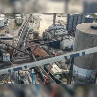Le site sucrier de Tereos à Escaudœuvres, dans le Nord, menacé de fermeture.