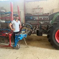 Jean Berjou, agriculteur bio à Fourcès (Gers)"J'utilise la bineuse qu’une fois le colza bien développé, à 5-6 feuilles."