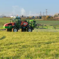 Cultures / traitement phytosanitaire /dÃ©sherbant / application de Round-Up sur des chaumes de blÃ© contre les repousses de blÃ© / dÃ©sherbage non-sÃ©