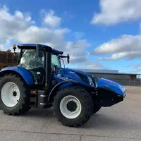 Le tracteur T6.180 Methane Power de New Holland est un tracteur au gaz