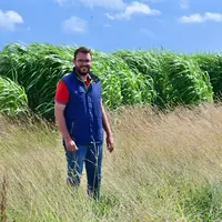 Simon Avenel, agriculteur à Goderville (76),"La marge économique dégagée par le miscanthus à l'hectare est supérieure à celle du blé ou du colza grâce