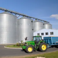 Livraison de la récolte de céréales à la coopérative Agralys.