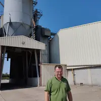 Jean-Noël Thibault, agriculteur et entrepreneur de travaux agricoles dans la Vienne.