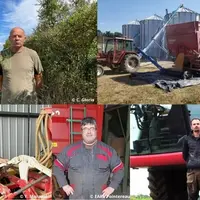 Valère Ricard, agriculteur dans la Somme ; le stockage de Jean-Christophe Dupuis, agriculteur en Saône-et-Loire ; Yannick Maraval, agriculteur dans le