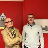 Laurent Gaudre, directeur CFAA/CFPPA, et Pascal Basset, chargé de développement sur l’apprentissage, au Campus agro-viticole d