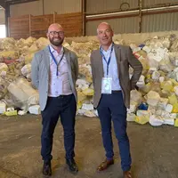 Ronan Vanot, directeur général et Christophe Grison, président d'Adivalor.