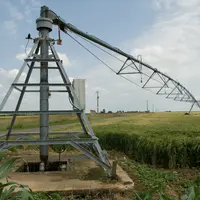 Attention, cette photo n'est pas une photo Réussir. Crédit photo :  Christophe Maître/Inra. Matériel d'irrigation. R