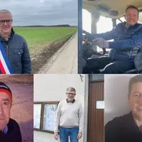 <em class="placeholder">Frédéric Dehurtevent, agriculteur et maire de Lamotte-Warfusée, dans la Somme ; Frédéric Mouret, maire et agriculteur de Nainv