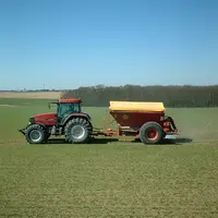 Apport d'azote sur blé en sortie d'hiver.