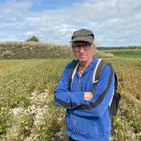 <em class="placeholder">Marc Pottier, agriculteur bio à Remaucourt (Ardennes) et conseiller à la coopérative Probiolor,  "La culture du soja peut