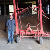 Xavier Bazart, agriculteur à Issoncourt (Meuse),