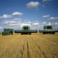 Moisson aux Etats-Unis.