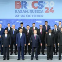 Dirigeants des Brics+, réunis à Kazan en Russie, du 22 au 24 octobre 2024.
