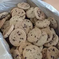 Biscuits bio noix-chocolat, fabriqués avec du blé biscuitier Gwastell.