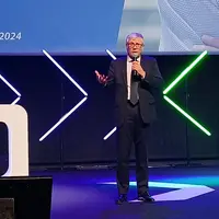 Jean-François Loiseau, président d’Axéréal, lors de l'assemblée générale du 12 décembre 2024 à Orléans.