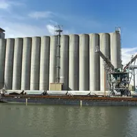 transport maritime de céréales, silo Sénalia à Rouen