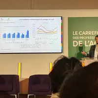 Pierre Claquin présente les résultats de l'OFPM au Salon international de l'agriculture 2025