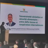 L’ancien ministre de l’Agriculture du Maroc, lors de la sixième Matinée Export & Bourse de l’exécution.