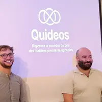 De gauche à droite, Mikaël Delmas (conseil en stratégie et business development) et Gaël Pagès (trader en matières premières agricoles).