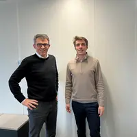 De gauche à droite, Julien Darley et Alexandre Jonet, traders grains chez Granit Négoce