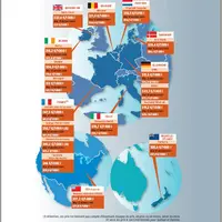 carte des prix du lait dans le monde