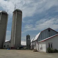 une exploitation laitière au Québec - 2014