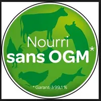 Logo nourri sans OGM