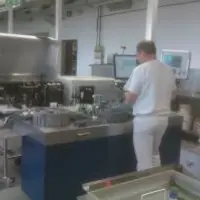 Analyse du lait en laboratoire.