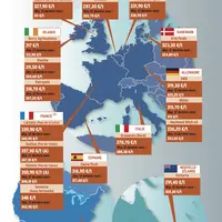 carte des prix du lait de octobre 2020 dans le monde