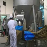 Fabrication de poudre de lait.
