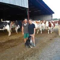 Corentin Dupont a découvert la ferme où il va s’installer en Touraine grâce à une vidéo vue sur les réseaux, présentant un couple d’éleveurs à la rech