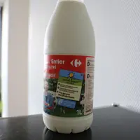 Le lait frais microfiltré a sa blockchain ave,c pour l'instant, une carte avec les élevages concernés, un schéma sur la ration des vaches, un autre su