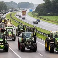 Les agriculteurs néerlandais sont venus nombreux à la manifestation de La Haye, le 1er octobre dernier.  © AFP