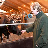 Avant l'embargo russe, Jan de la Chapelle vendait  le lait 0,45 €/l contre 0,356 €/l aujourd'hui.  © C. Smet - © Union ...