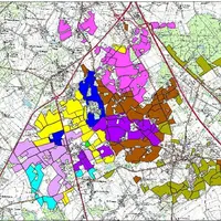 La cartographie avec des codes couleurs s’est avérée très pédagogique pour voir la dispersion du parcellaire avant l’échange et son évolution après ce