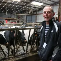 Alain Piet. « Le simple fait d’ajouter de l’eau dans la ration a boosté la production laitière. » © E. Bignon