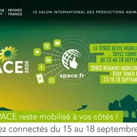La prise de rendez-vous en visioconférence avec des exposants sera possible grâce à une interface sur l’application mobile du Space.  © Space