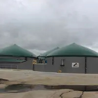 La production de gaz de l’unité de méthanisation s’élève à 125 Nm³/h. Un contrat de quinze ans lie la SAS à Engie. © V. Bargain