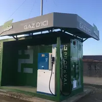 280 kg de gaz sont stockés quotidiennement dans des bouteilles. © J. Guichon
