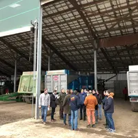 L'accompagnement, lors des visites, a permis aux adhérents de la Cuma de Besloy-sur-Somme de faire émerger leurs propres besoins. © FRCuma des Hauts-d